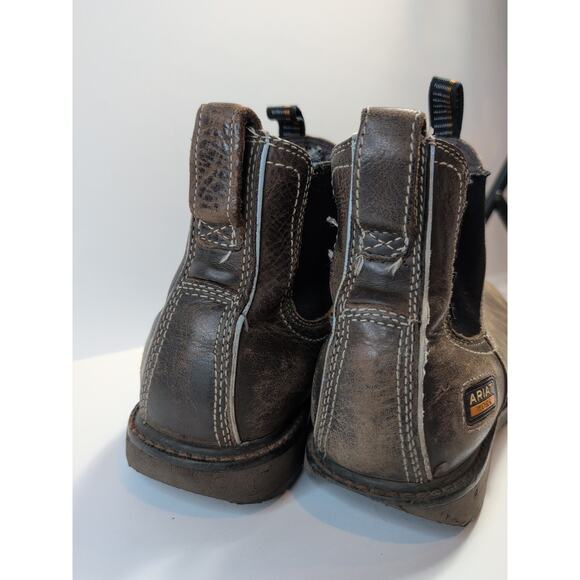 Ariat Groundbreaker Chelsea Work Boots Waterproof Steel Toe Size 10D Mens - Picture 3 of 8